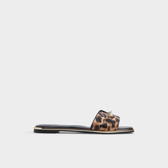 Aldo Darlina Brown Multi Women's Flats - Slide sandal Brown multi