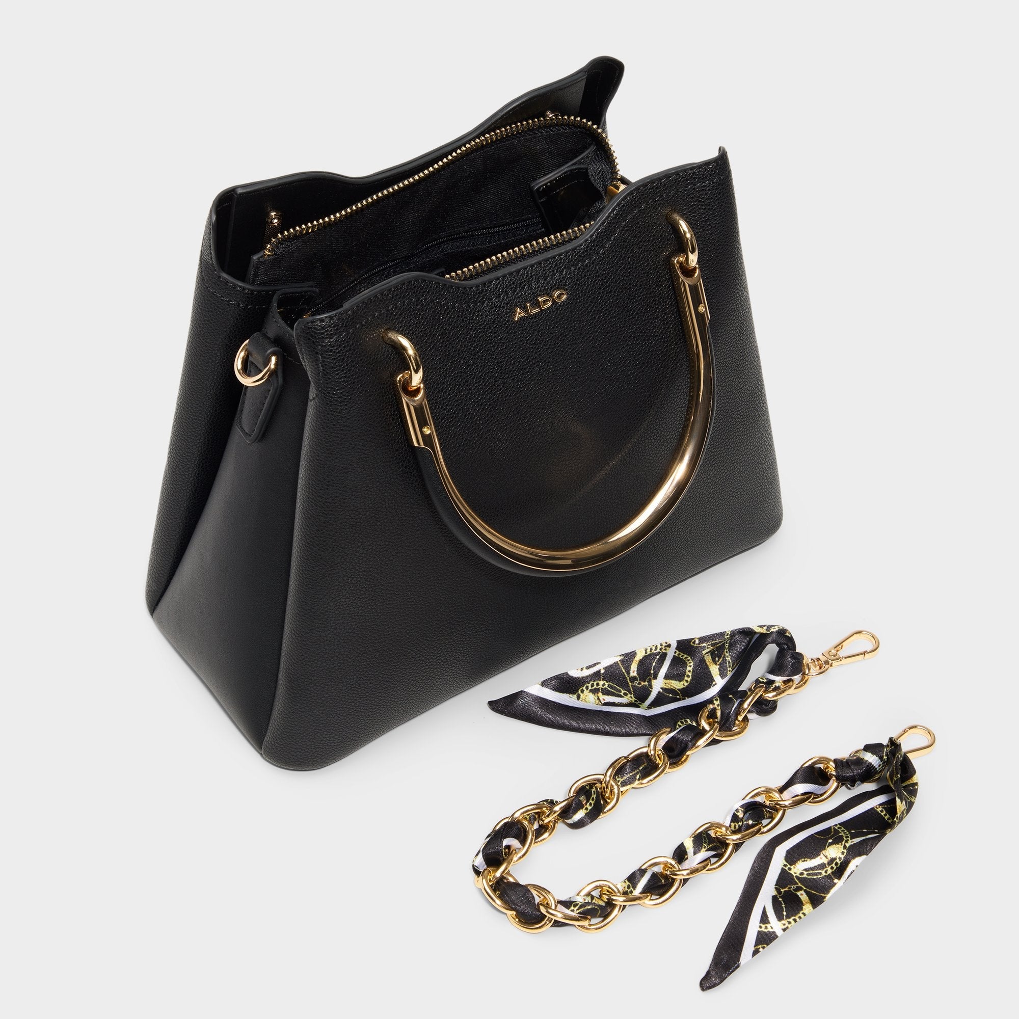 Aldo Arrayan Black Women's Top Handle Bags - Satchel bag Black