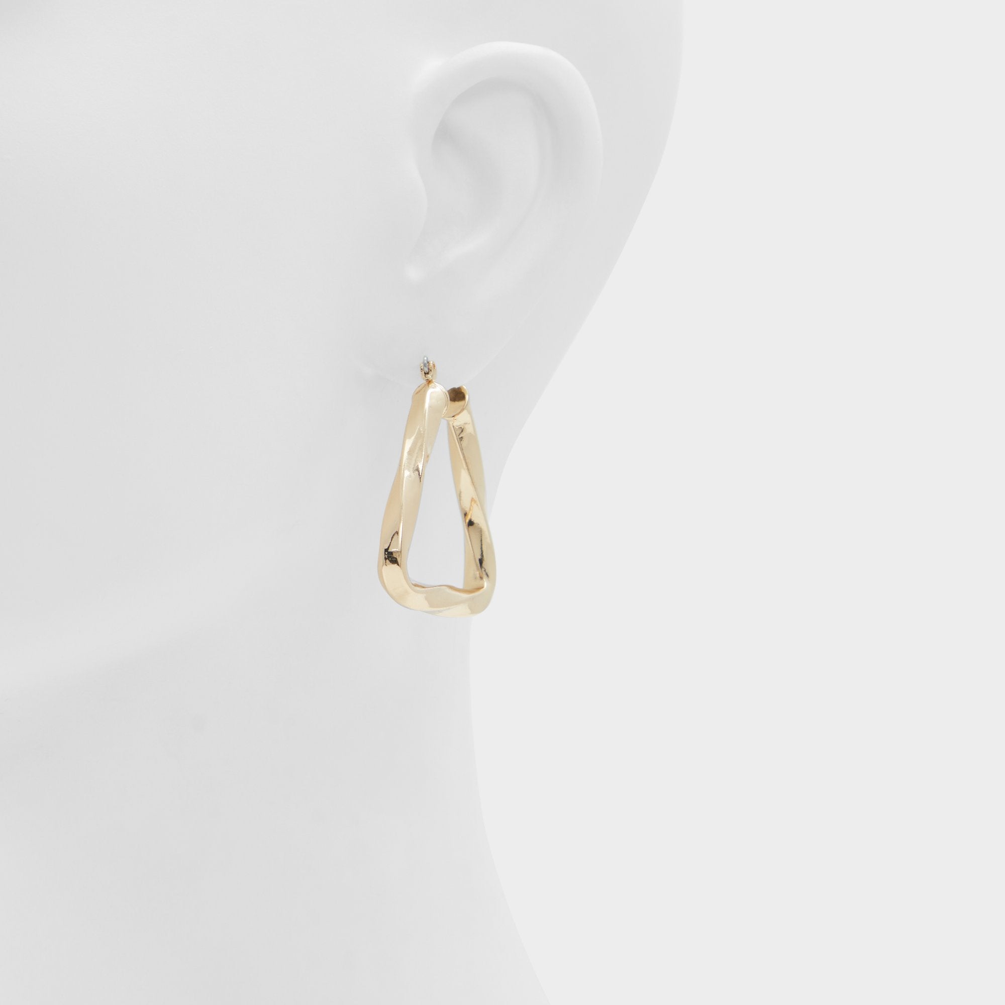Aldo Babriclya Gold Women's Earrings - Hoop earrings Gold
