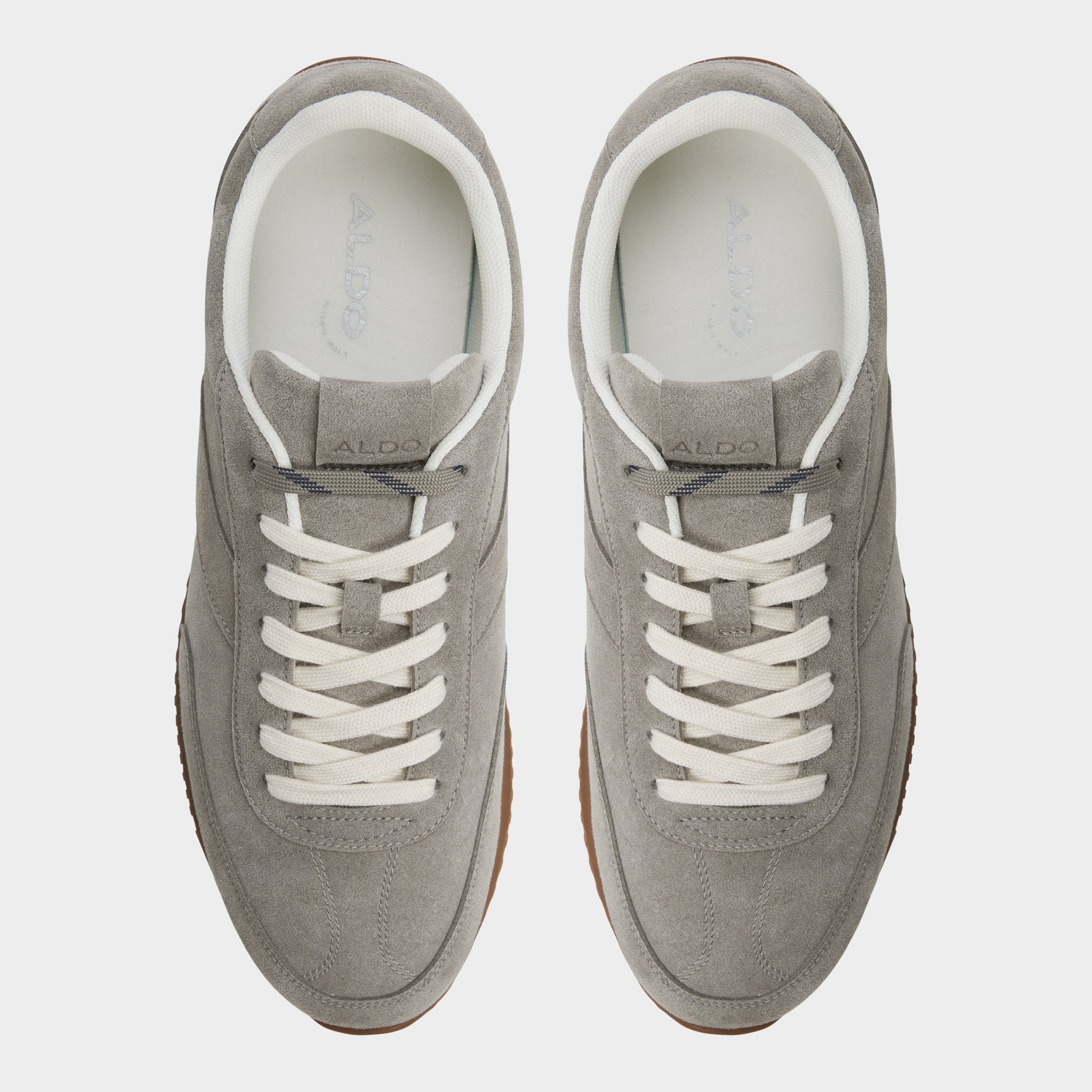 Aldo Nathaniell in Light Grey - Low top sneaker, Cup sole Light grey