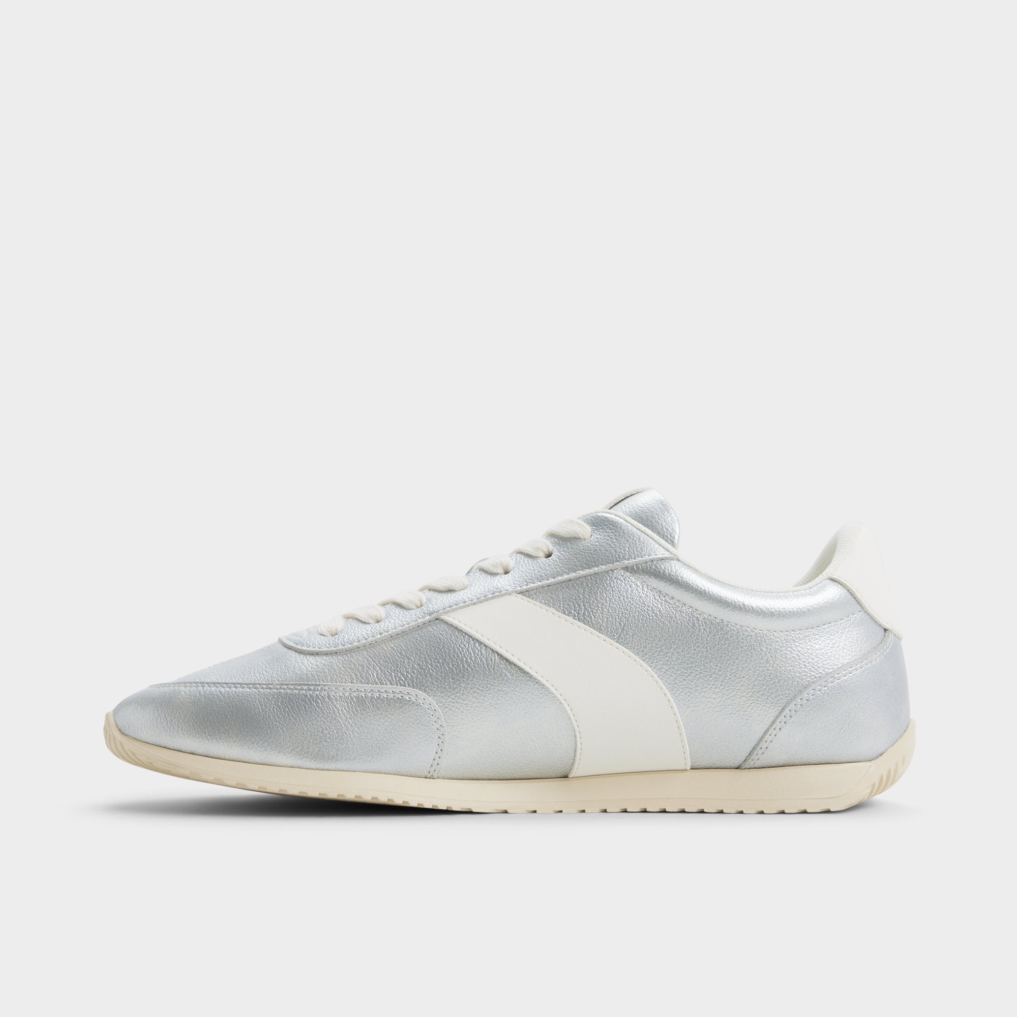 Aldo Nathaniell in Silver - Low top sneaker, Cup sole Silver