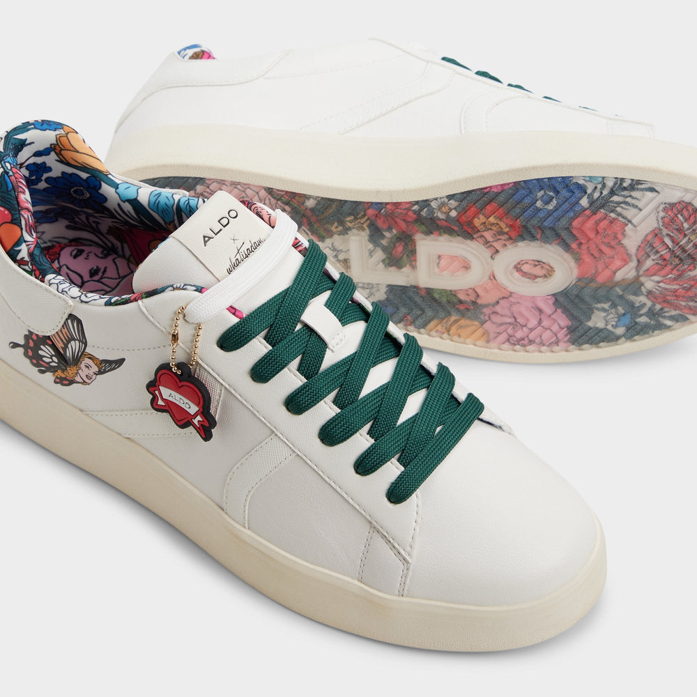 Aldo Whatisadam in White Combo - Men's low top sneaker White combo