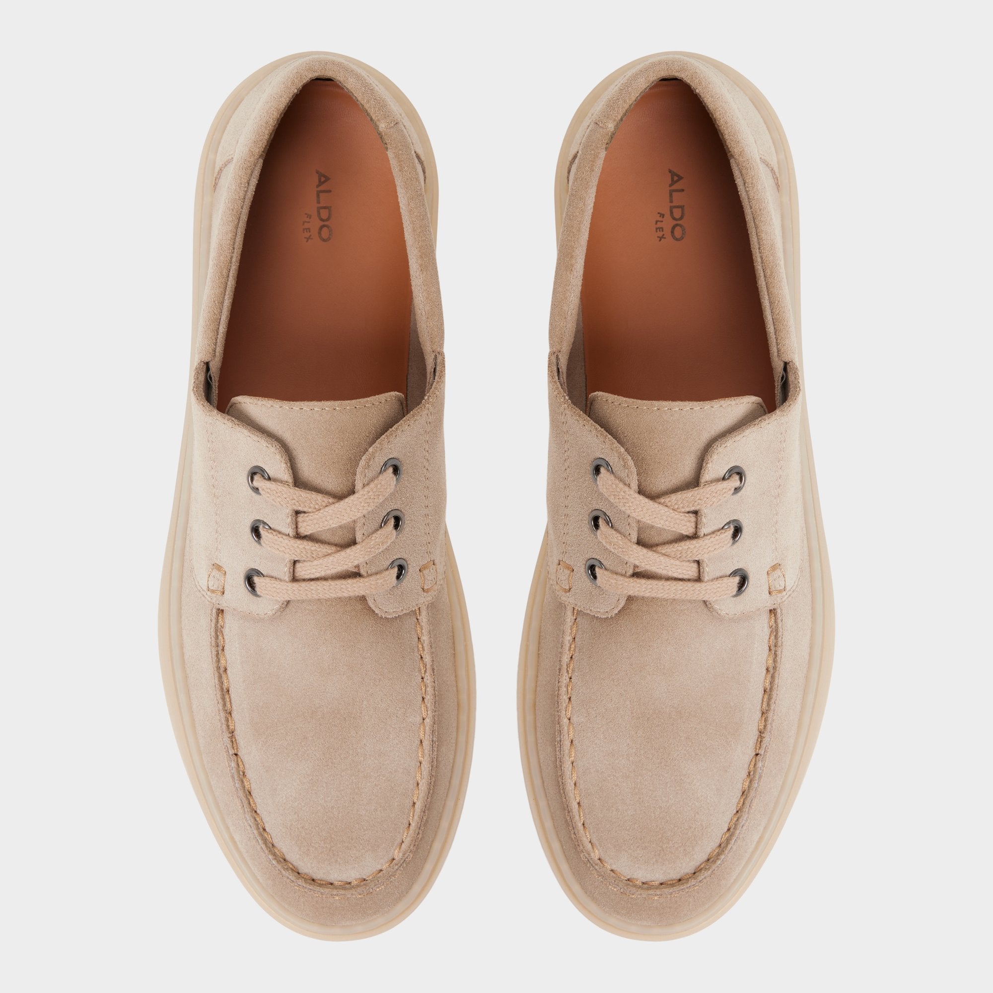 Aldo Stazo Taupe Men's Casual Shoes - Boat shoe Taupe