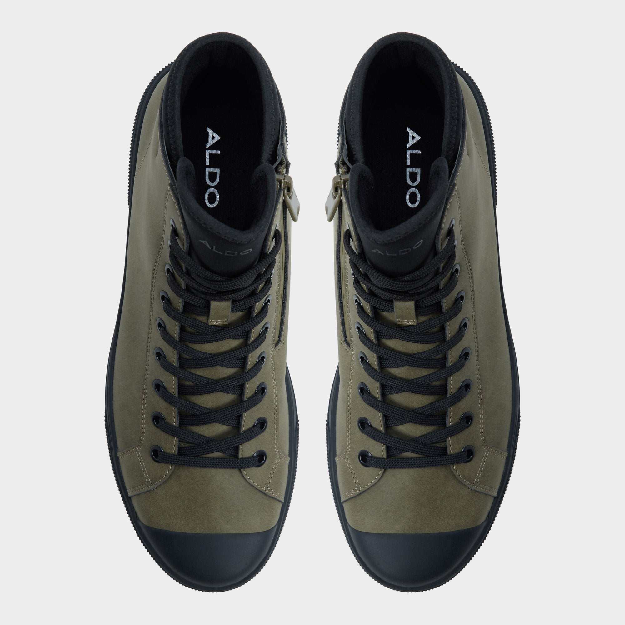 Aldo Esttanqueiro in Olive - Lace-up boot, Cup sole Olive