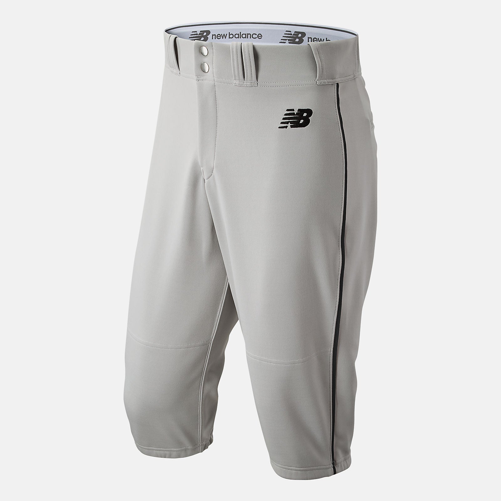 Grey/Black Adversary 2 Baseball Piped Knicker Athletic / New Balance Men