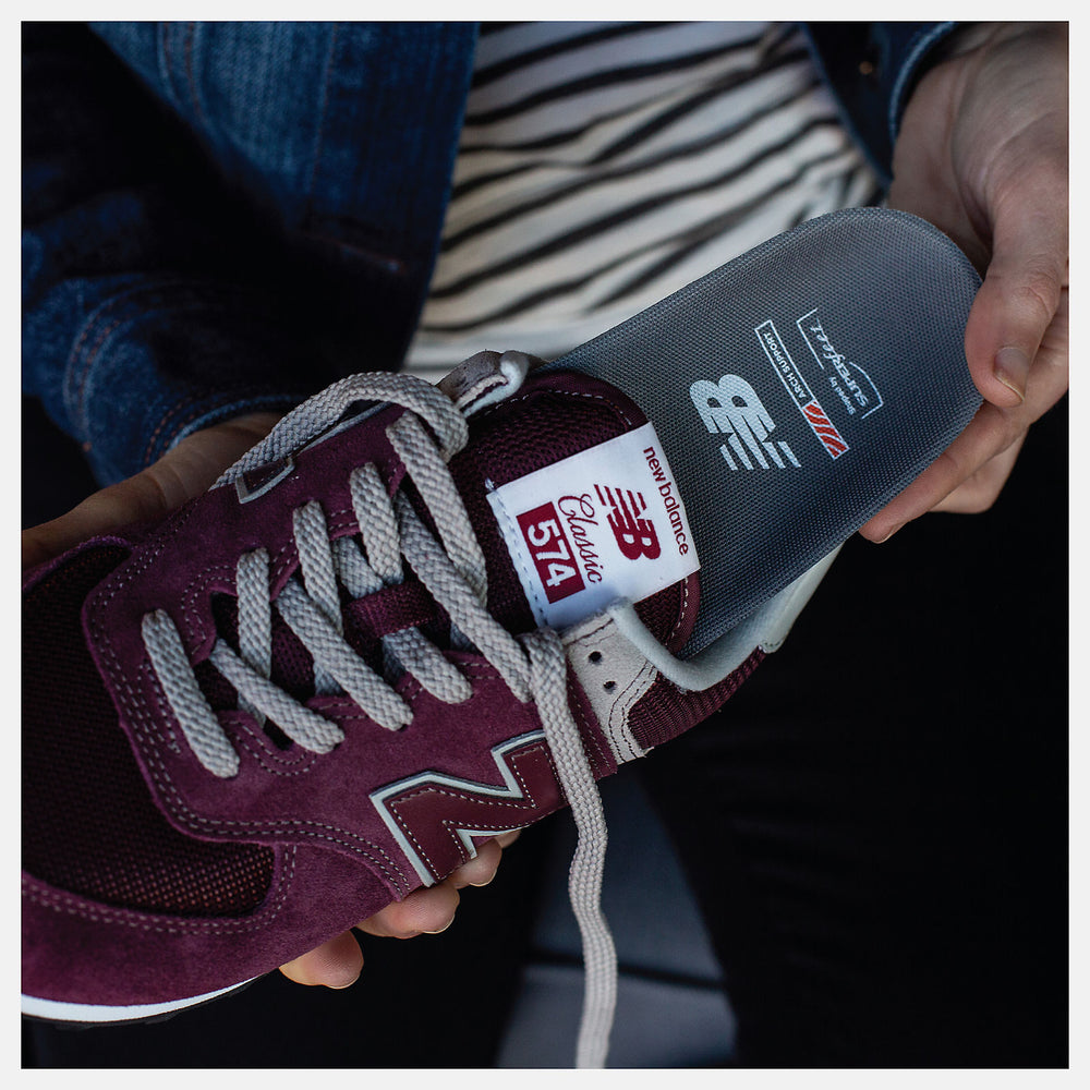 Light Grey/Black Casual Arch Support Insole / New Balance Women|Men