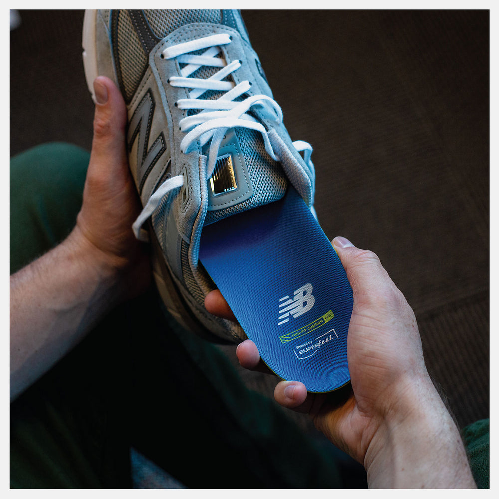 Hi Lite/Black and Blue Running Thin-Fit Cushion CFX Insole / New Balance Women|Men