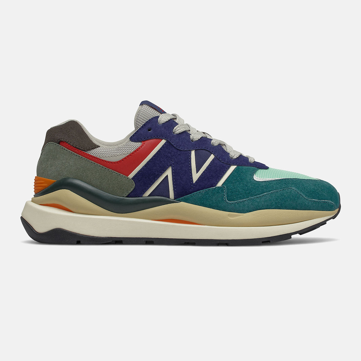 Light Cliff Grey/Velocity Red 57/40 / New Balance Men