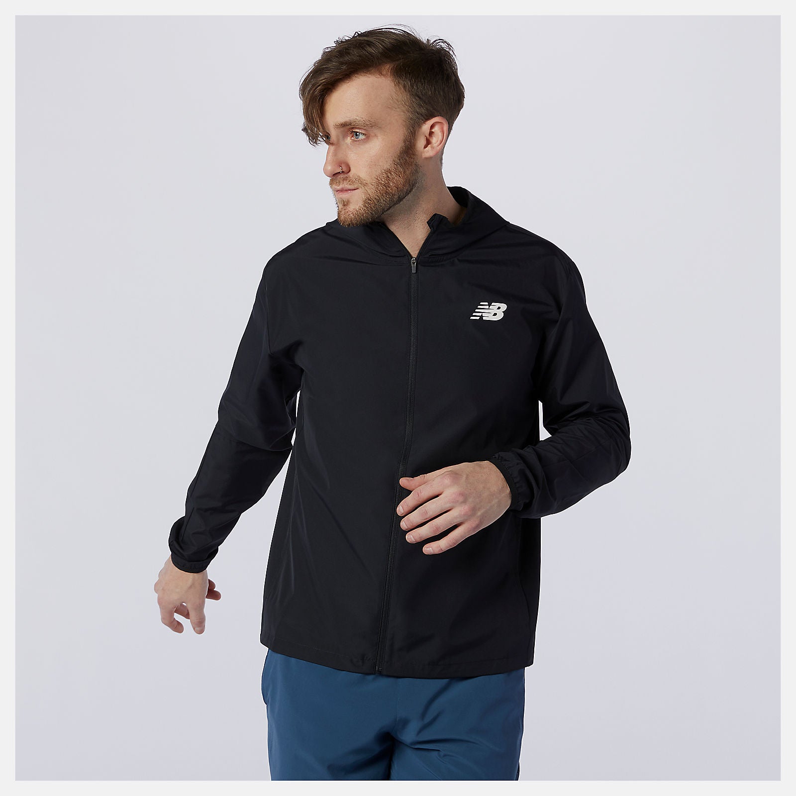 Black Fast Flight Jacket / New Balance Men