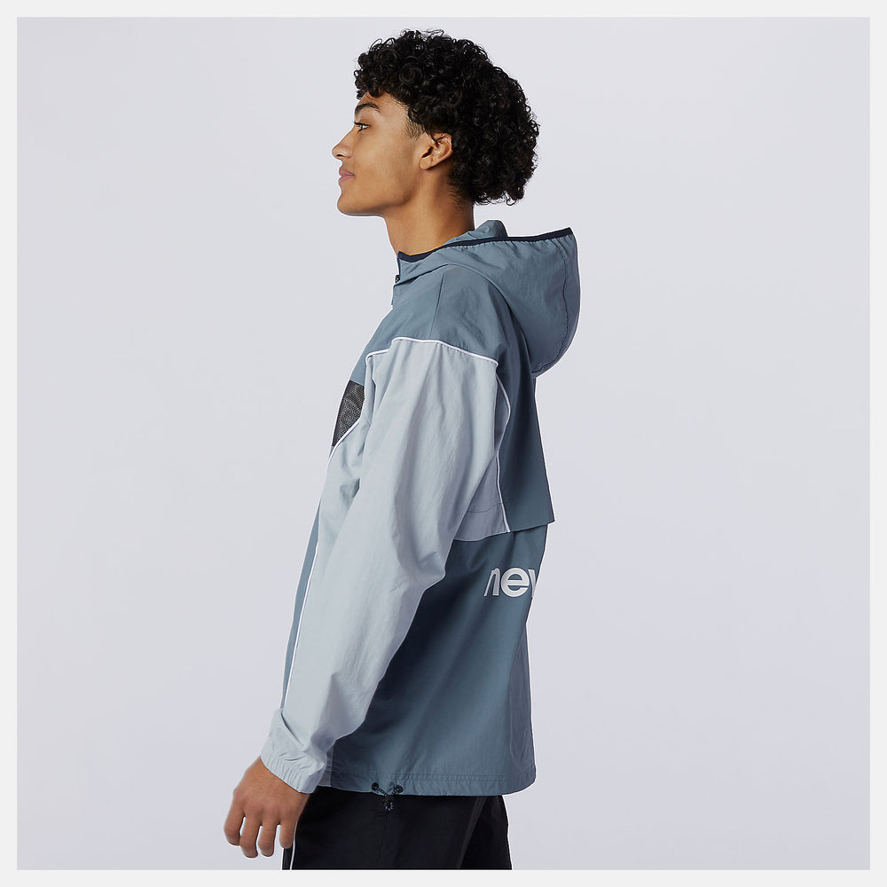 Grey NB Athletics Windbreaker / New Balance Men