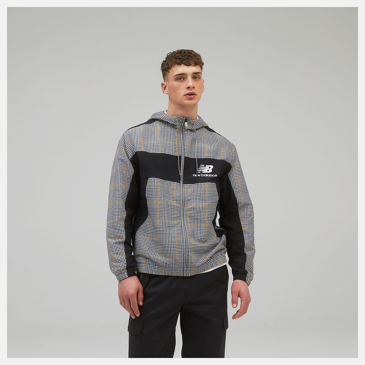 Timberwolf NB Athletics Higher Learning Windbreaker AOP / New Balance Men