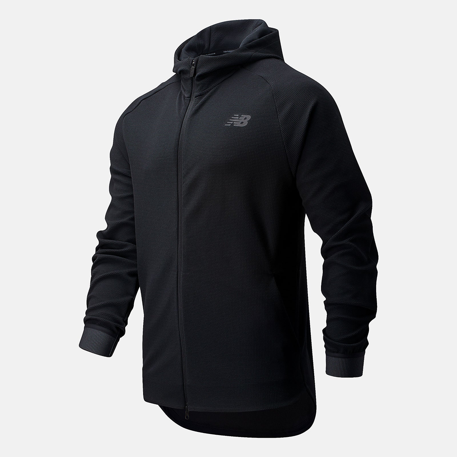 Black/White NB Basketball Finisher Full Zip / New Balance Men
