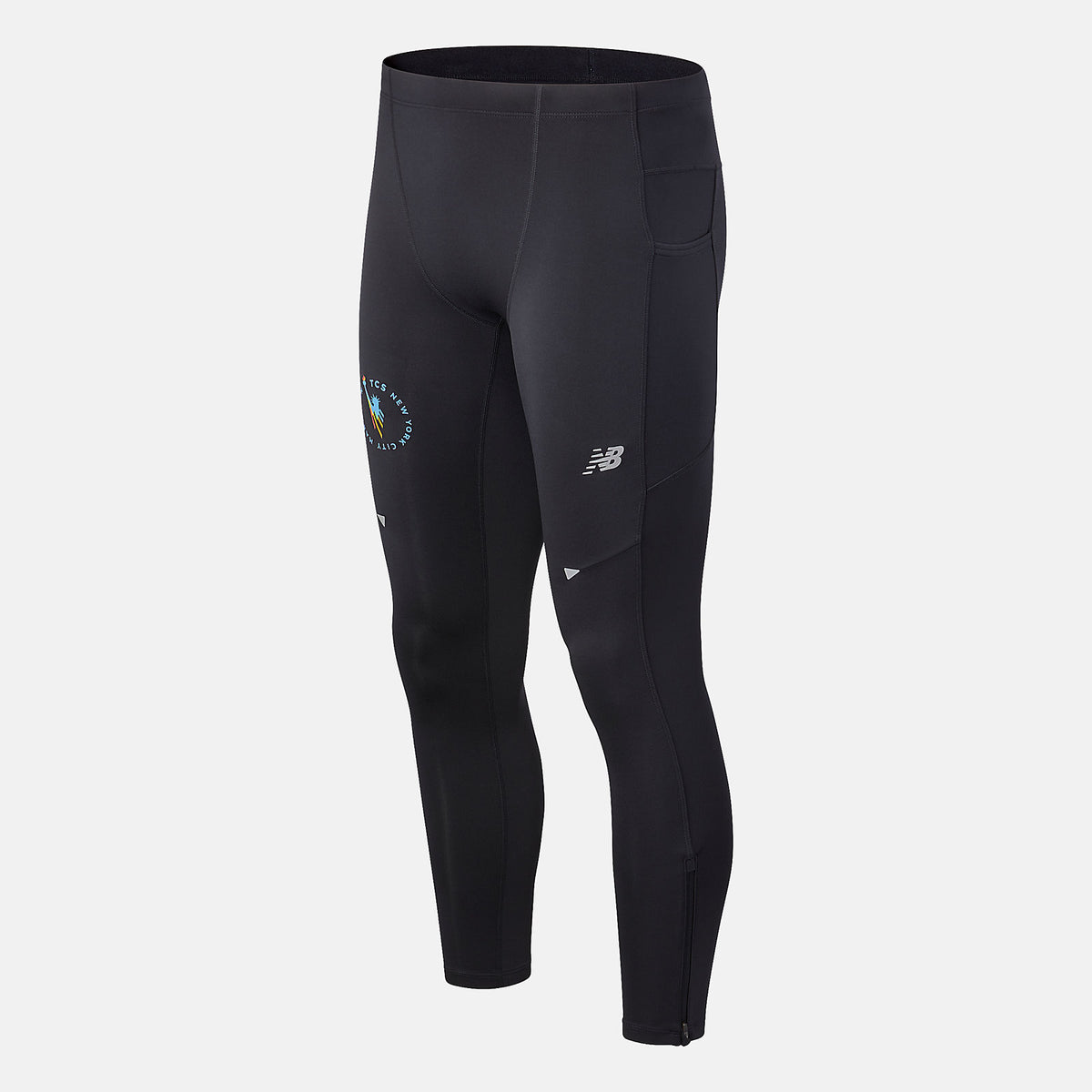 Black NYC Marathon Impact Run Tight / New Balance Men