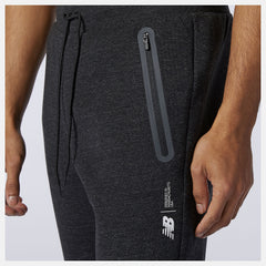 Black Heather Fortitech Fleece Pant / New Balance Men