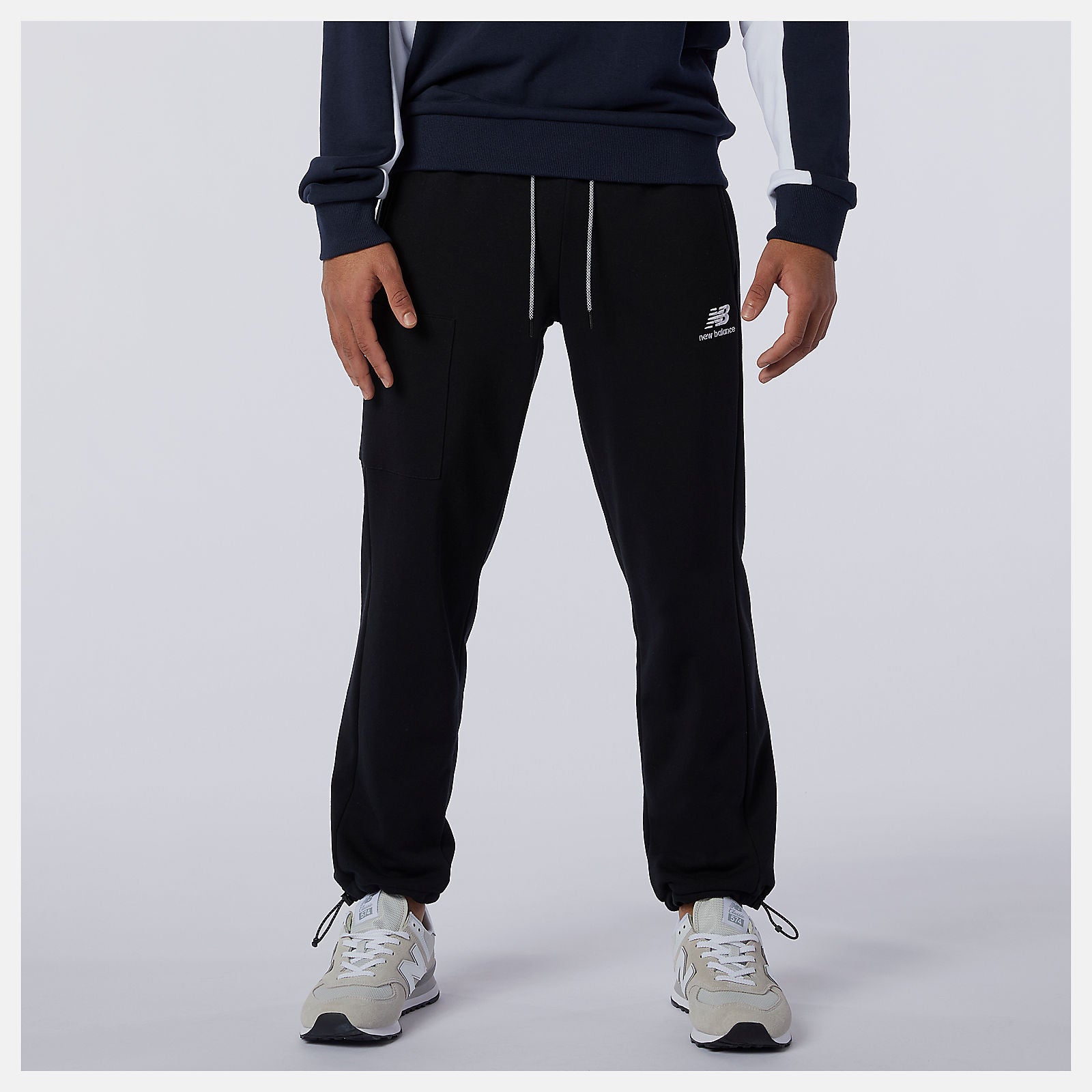 Black NB Athletics Fleece Pant / New Balance Men