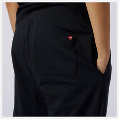 Black NB Essentials Embroidered Pant / New Balance Women|Men