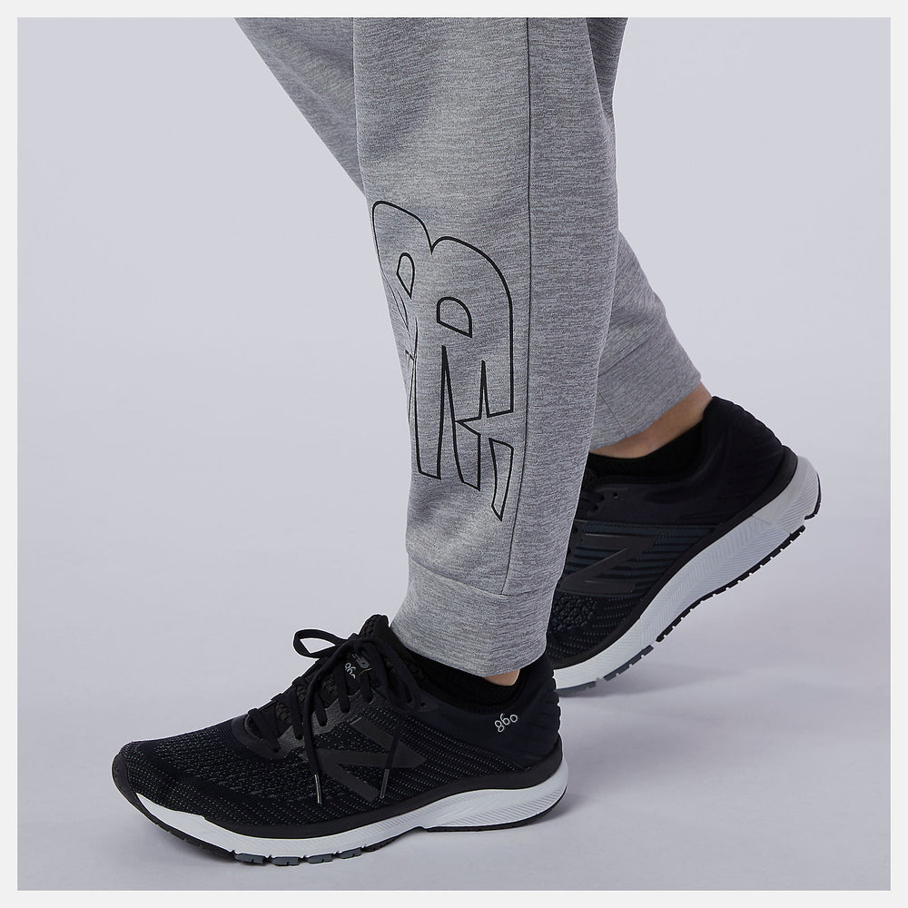 Athletic Grey Tenacity Performance Fleece Pant / New Balance Men