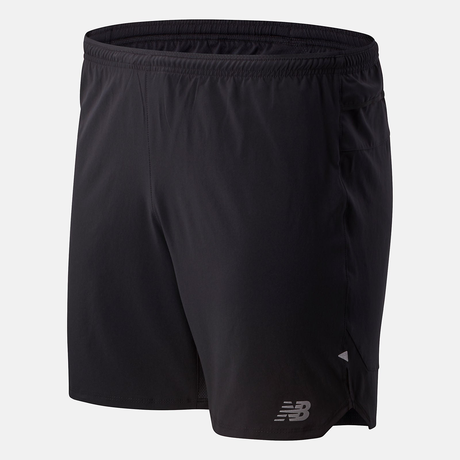 Black Impact Run 7 Inch Short / New Balance Men