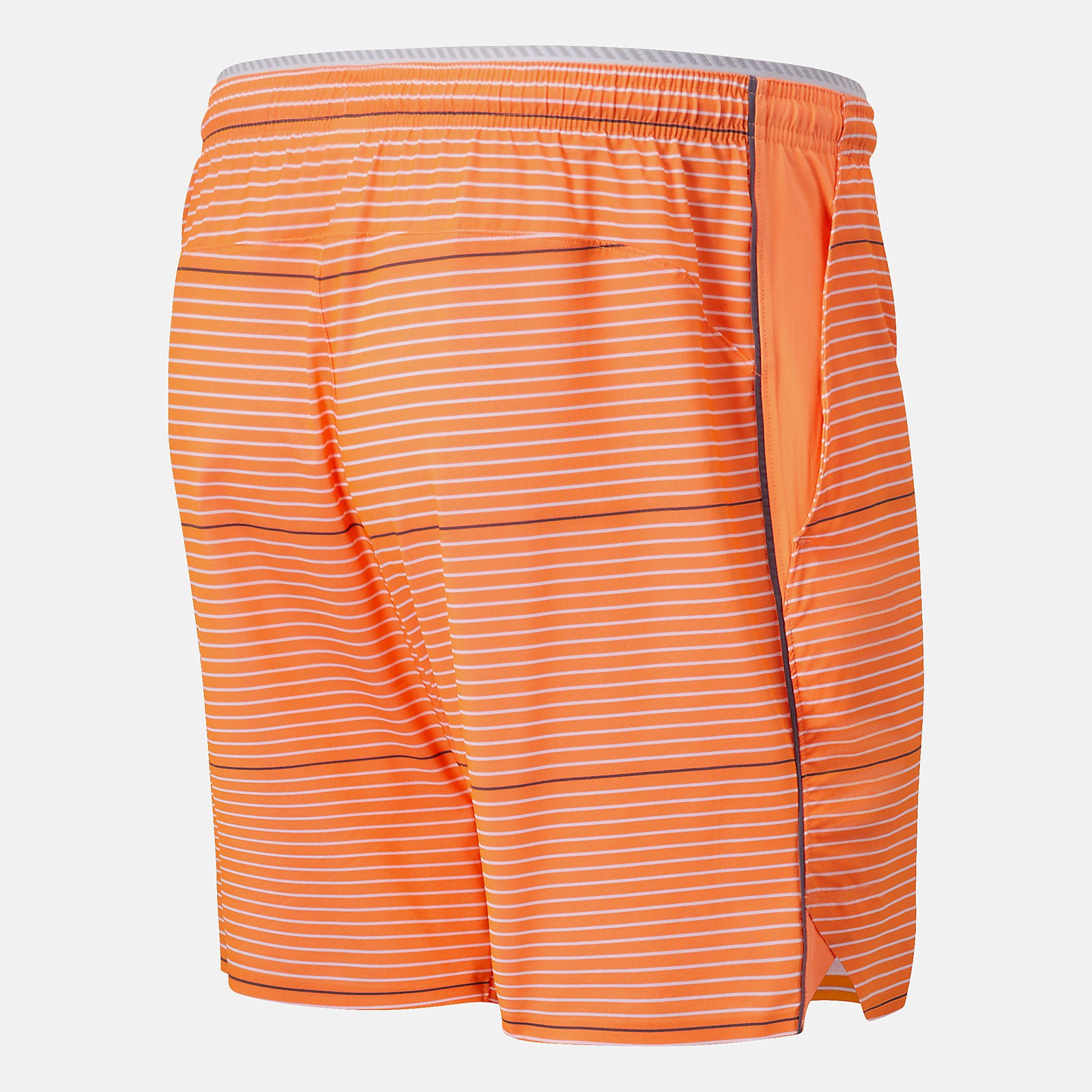 Orange Printed Tournament Short / New Balance Men