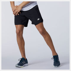 Black Fast Flight 2 in 1 7 Inch Short / New Balance Men