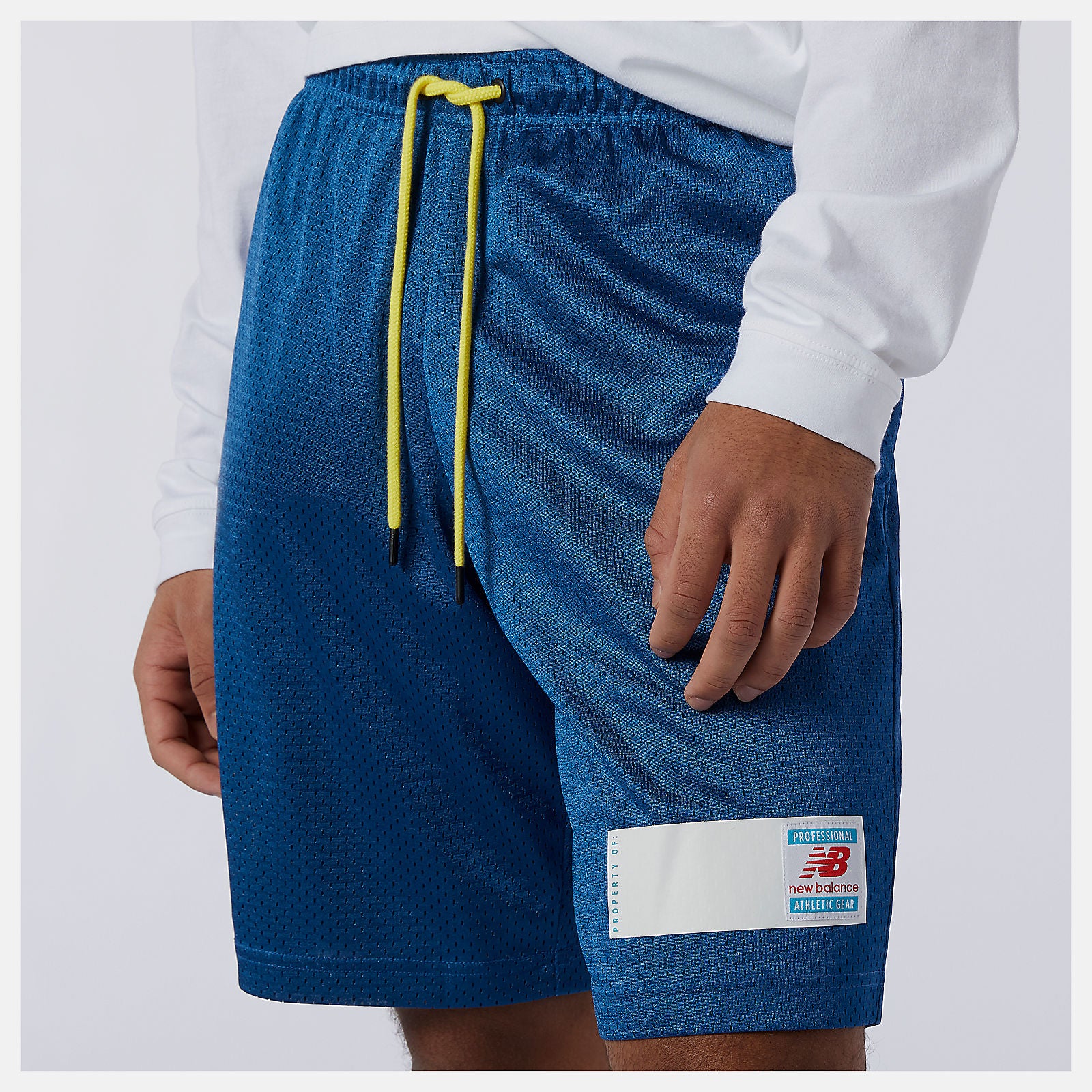 Captain Blue NB Essentials Mesh Short / New Balance Men