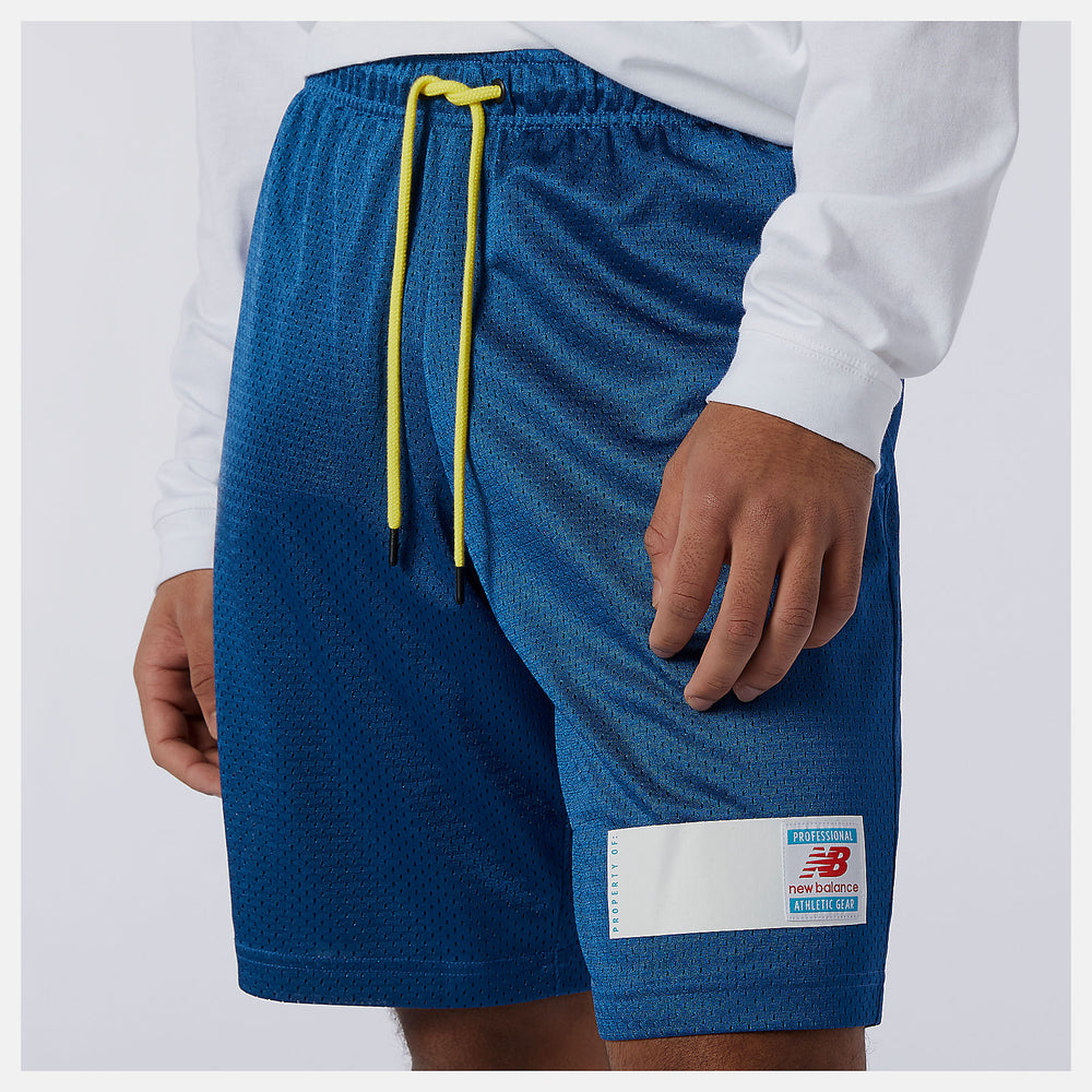 Captain Blue NB Essentials Mesh Short / New Balance Men