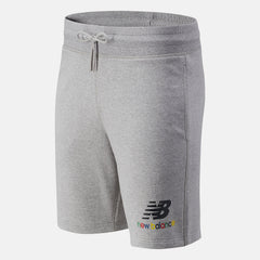 Athletic Grey Essentials Colorful Logo Short / New Balance Men