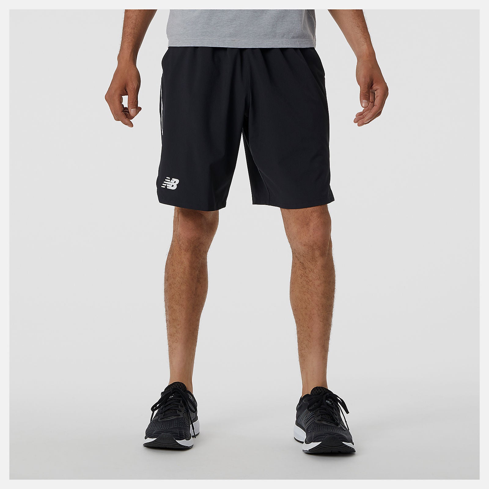 Black Rally 9 In Tournament Short / New Balance Men