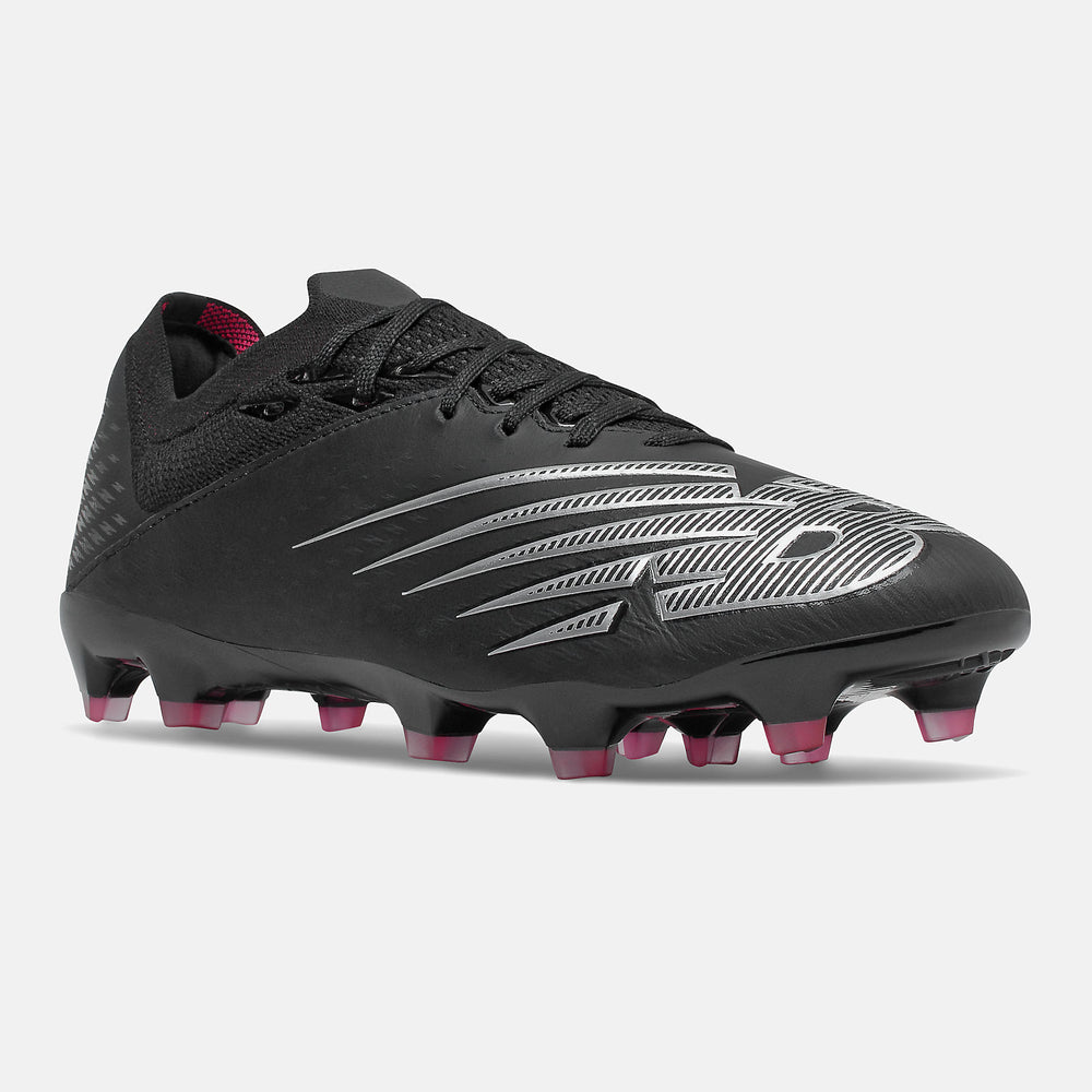 Black Furon V6+ Leather FG / New Balance Women|Men
