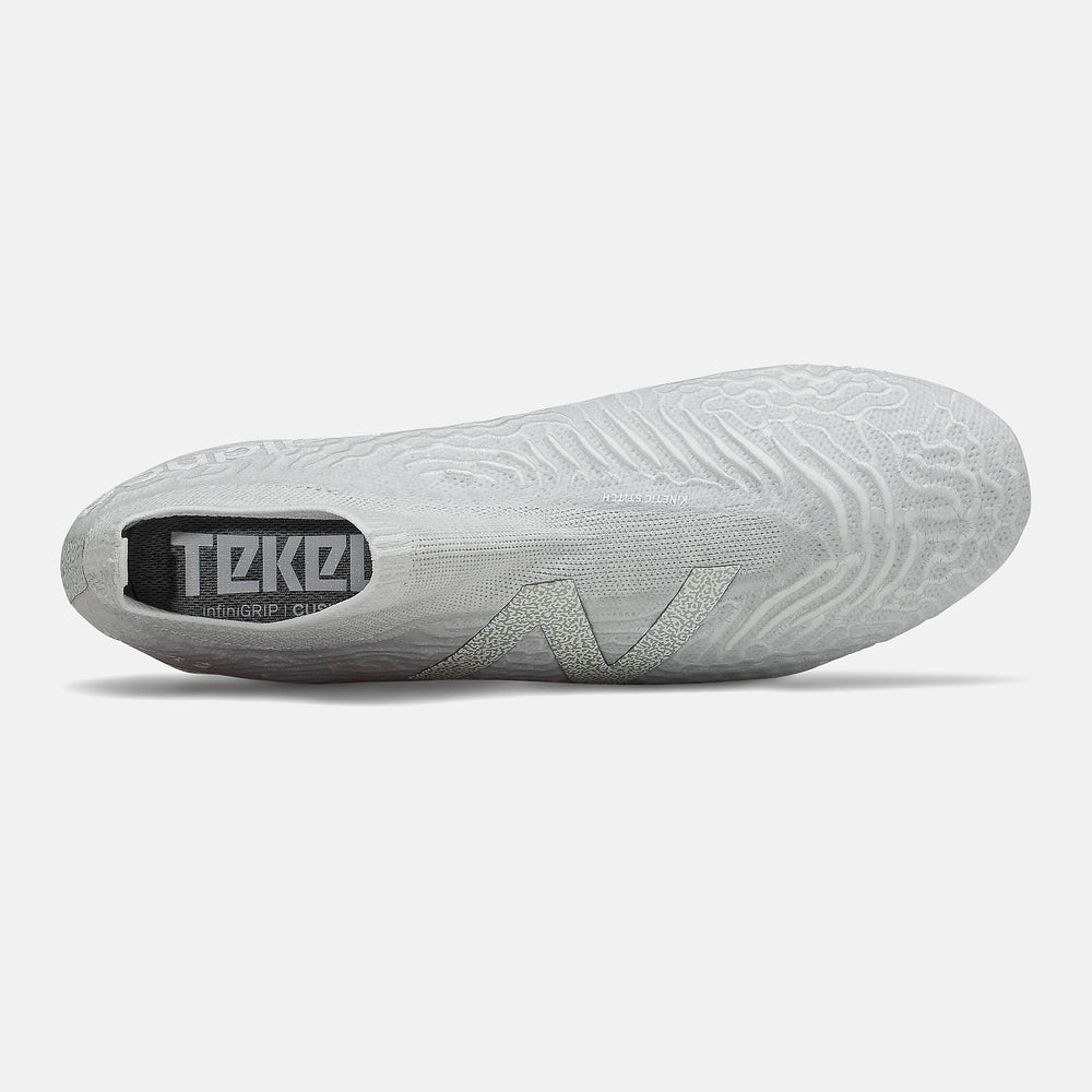 White/Light Aluminium Tekela V3 Pro FG / New Balance Women|Men