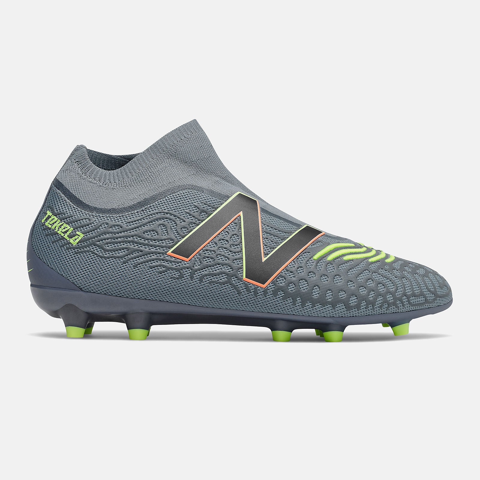 Thunder/Bleached Lime Glo Tekela v3 Magia FG / New Balance Women|Men