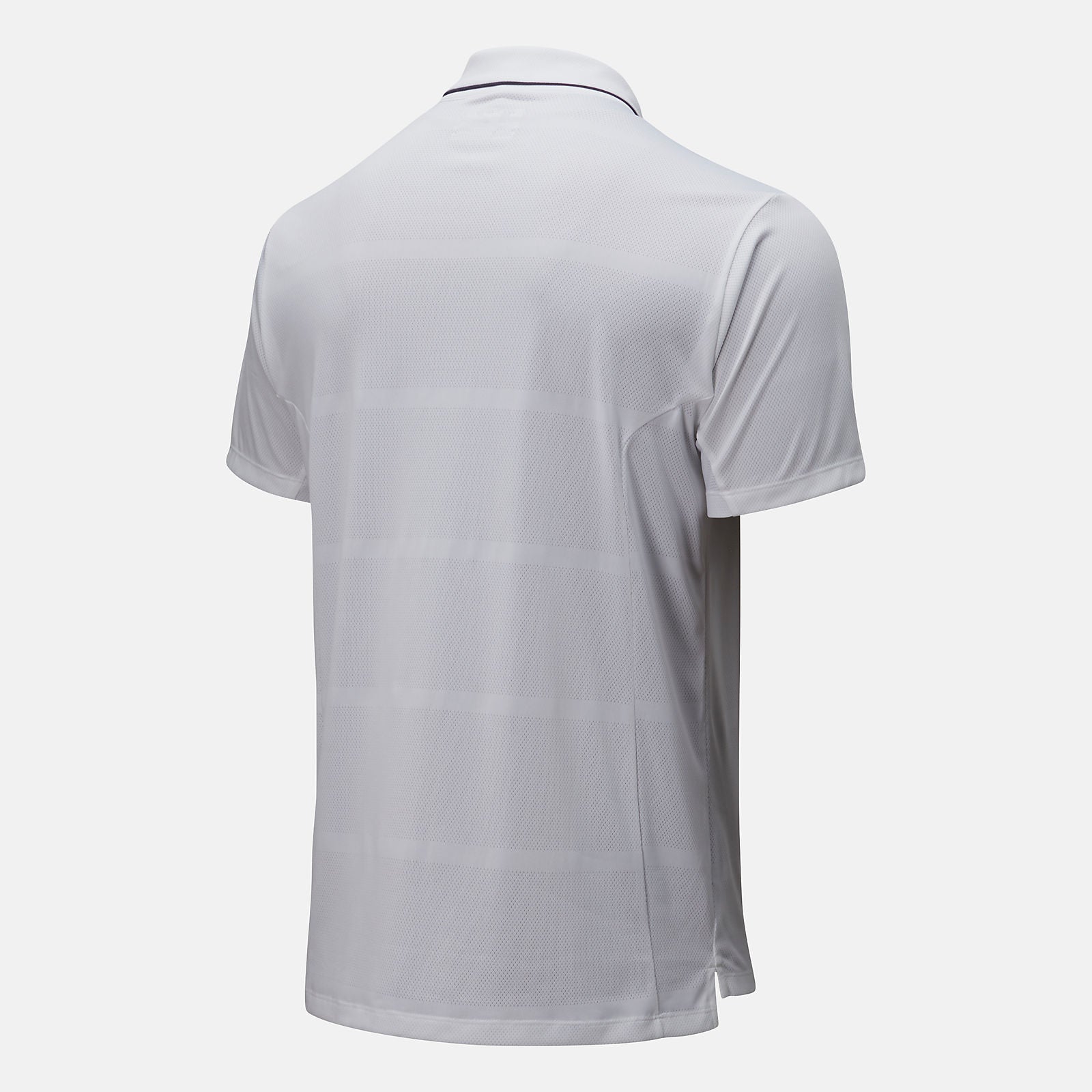 White Rally Performance Polo / New Balance Men