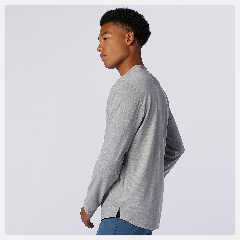 Athletic Grey Fortitech Henley / New Balance Men