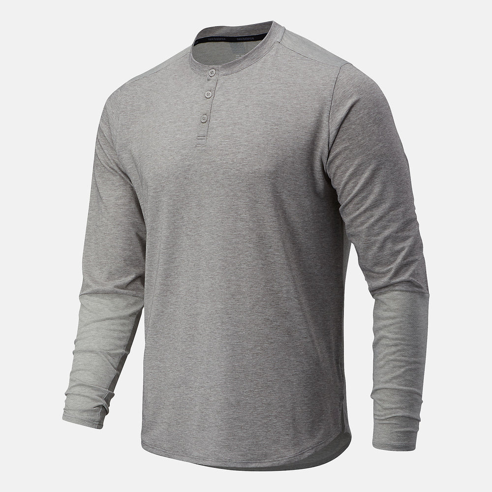 Athletic Grey Fortitech Henley / New Balance Men