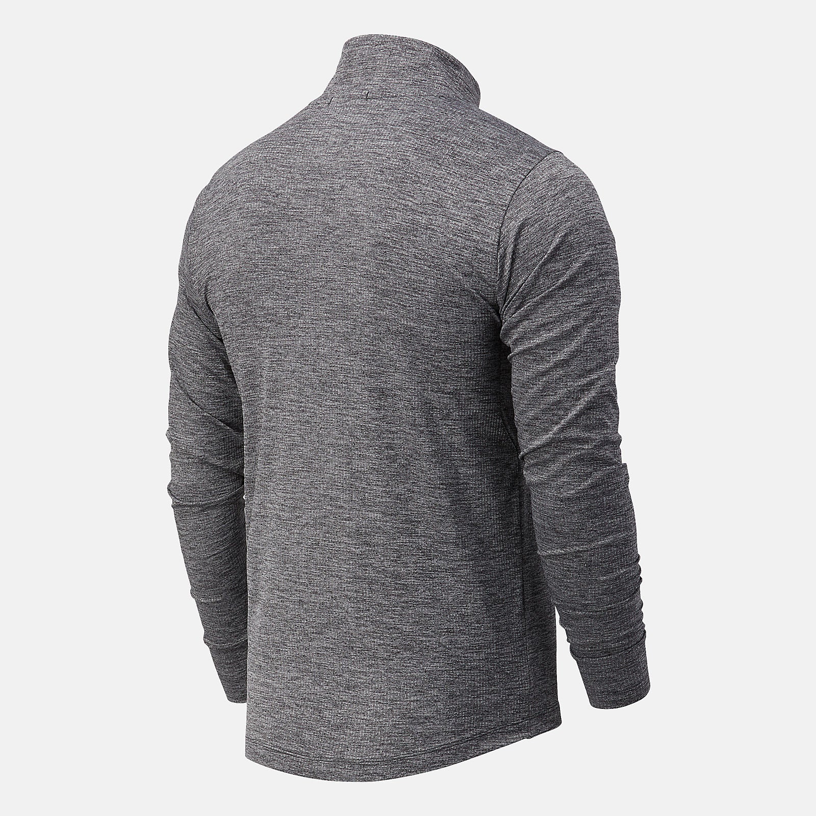 Black Heather NYC Marathon Fortitech Quarter Zip / New Balance Men