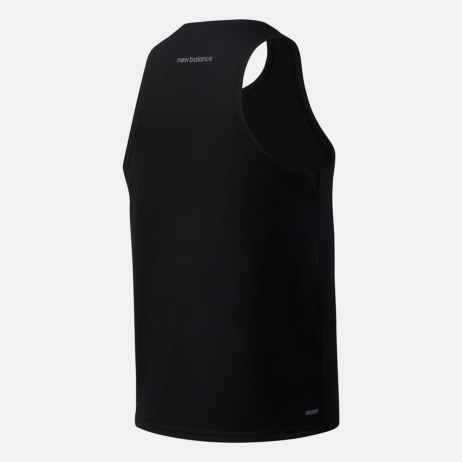 Black Accelerate Singlet / New Balance Men