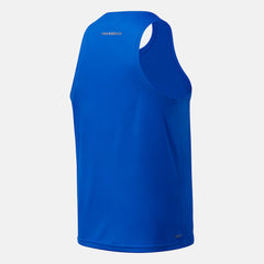 Cobalt Blue Accelerate Singlet / New Balance Men