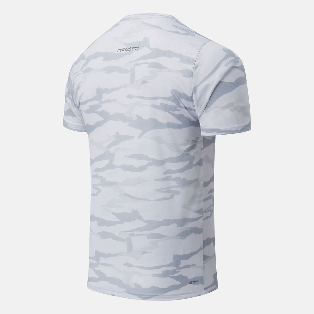 Light Cyclone Printed Accelerate Short Sleeve / New Balance Men