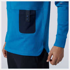 Wave Blue Q Speed Fuel Hoodie / New Balance Men