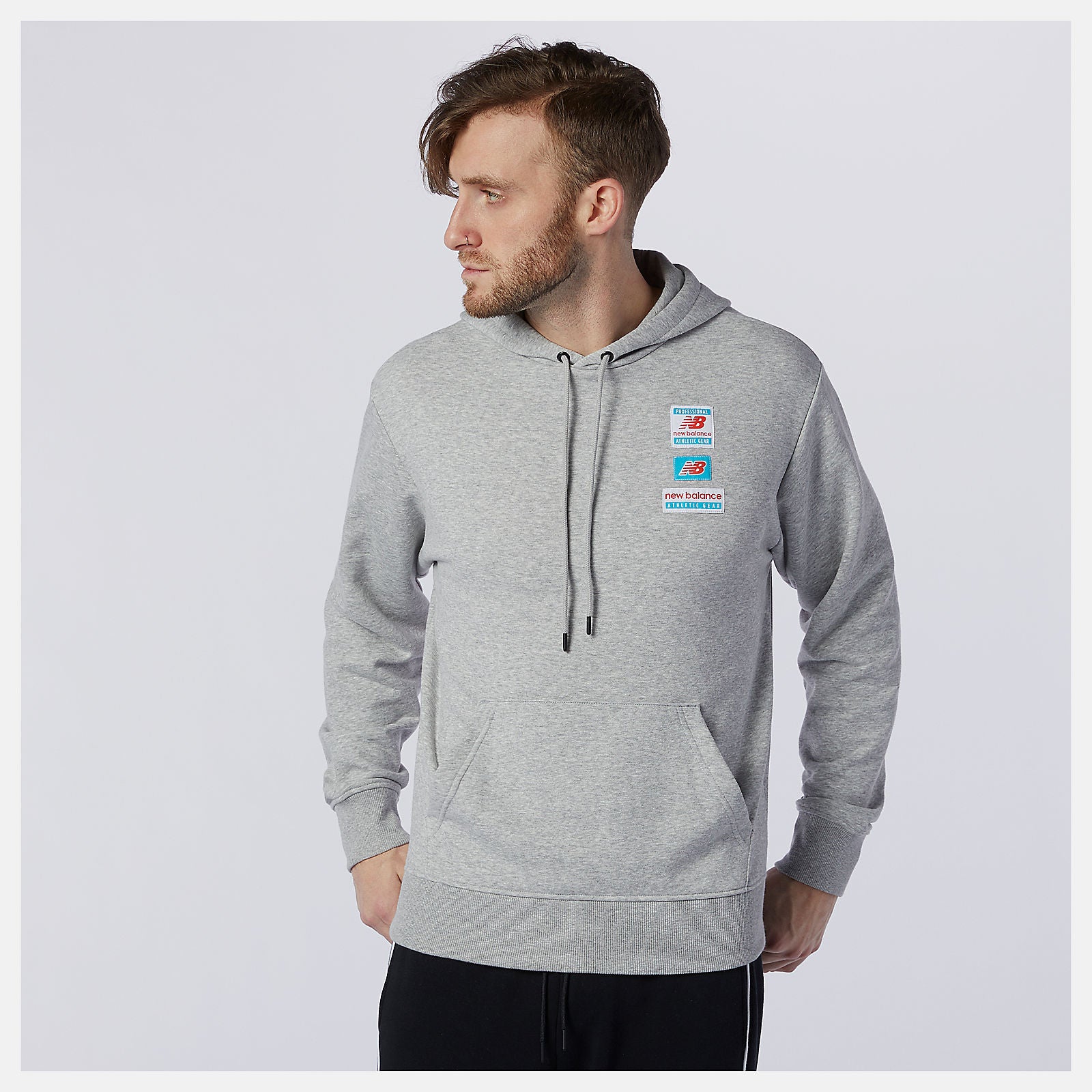 Athletic Grey NB Essentials Field Day Hoodie / New Balance Men