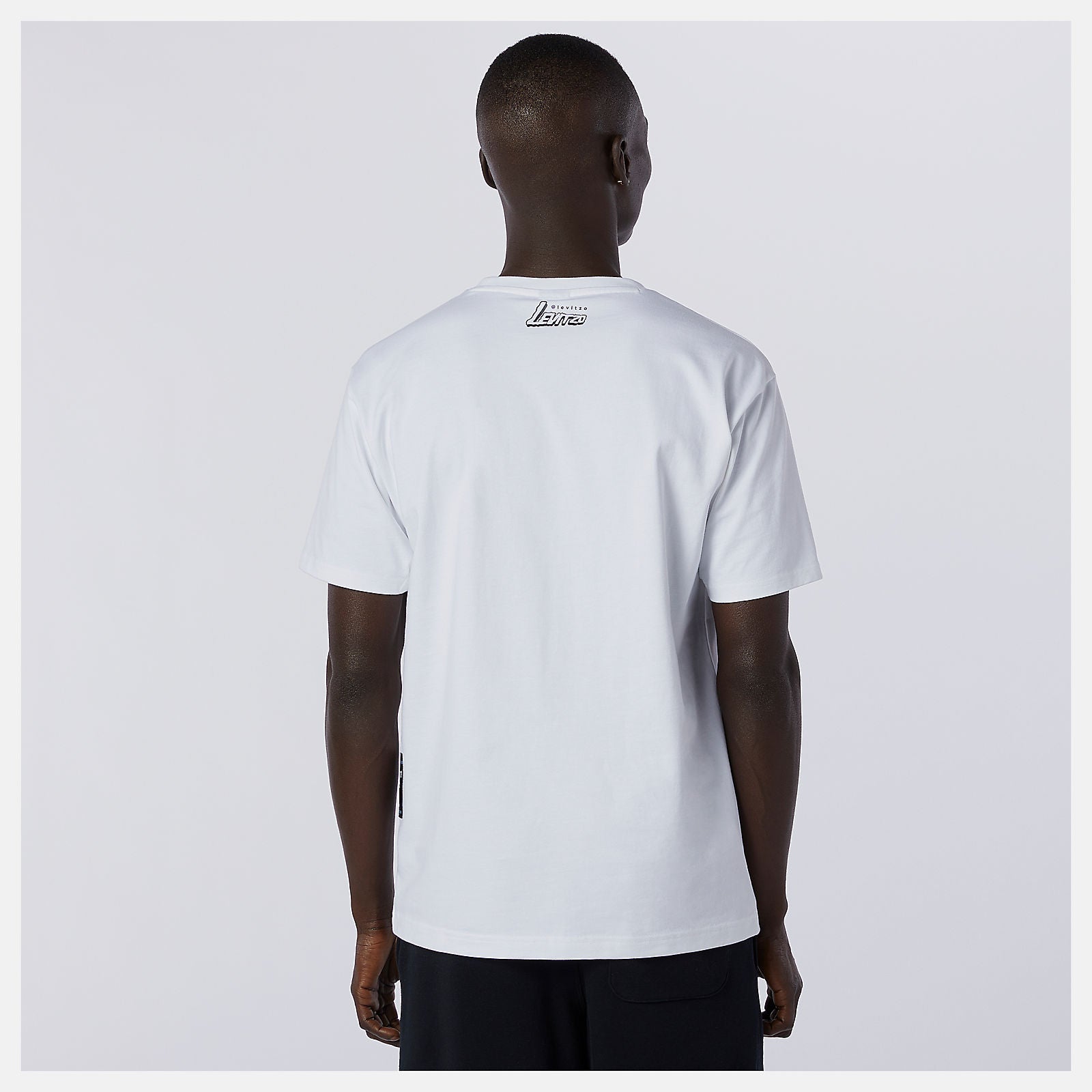 White NB Athletics Levitzo Dad Tee / New Balance Men