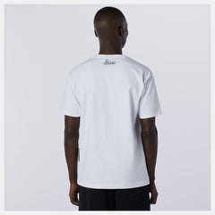 White NB Athletics Levitzo Dad Tee / New Balance Men