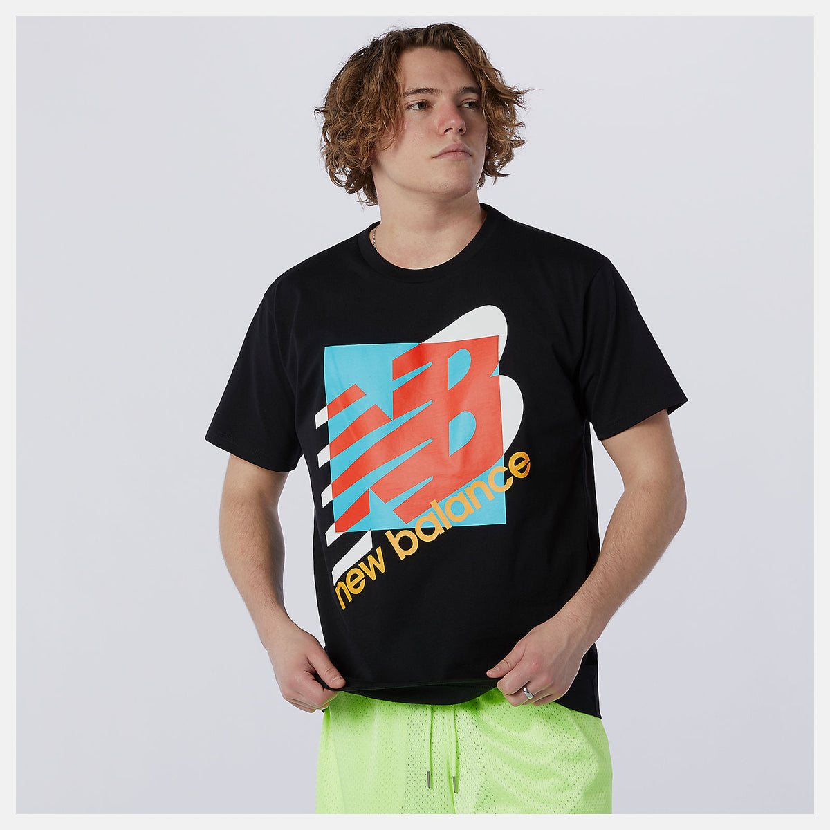Black NB Athletics Oversized NB Tee / New Balance Men