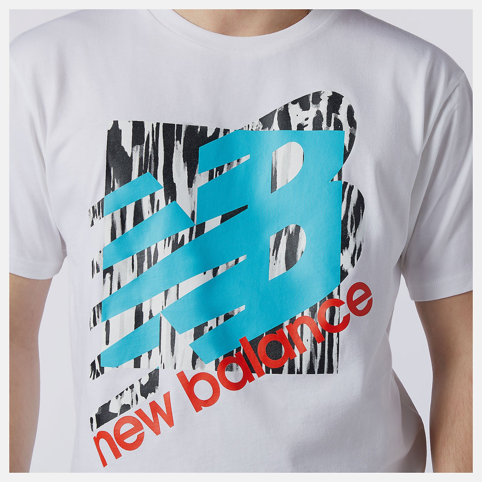 White NB Athletics Oversized NB Tee / New Balance Men