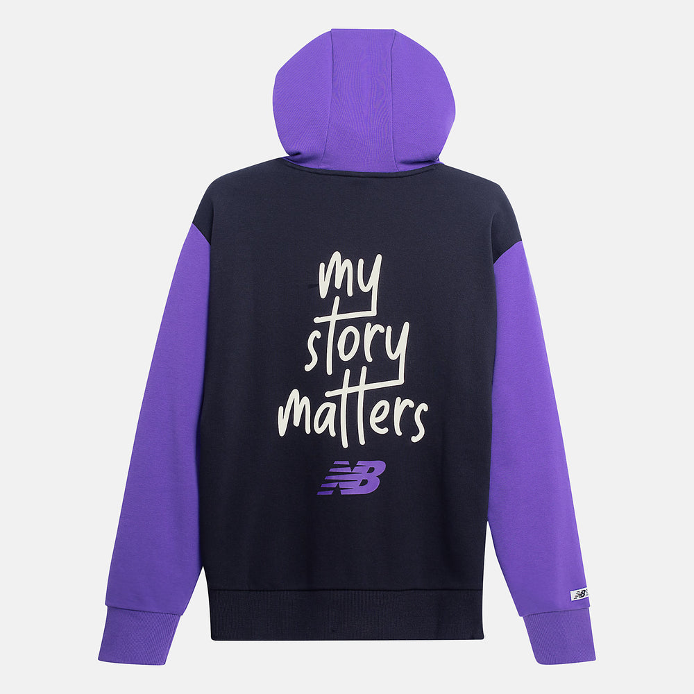 Prism Purple My Story Matters Hoodie / New Balance Men
