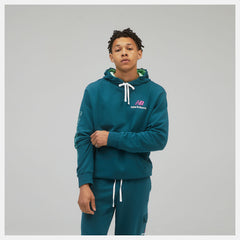 Mountain Teal NB Athletics Clash Hoodie / New Balance Men