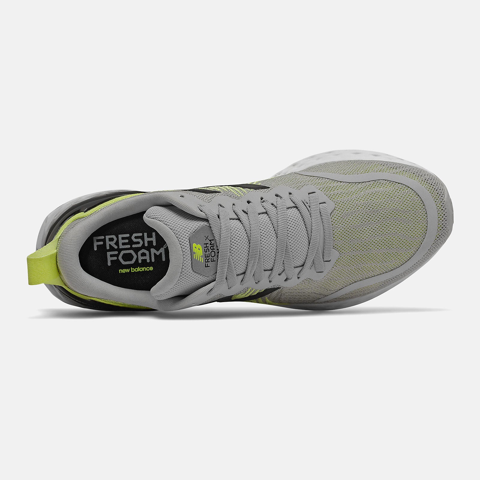 Rain Cloud/Black and Lemon Slush Fresh Foam Tempo / New Balance Men