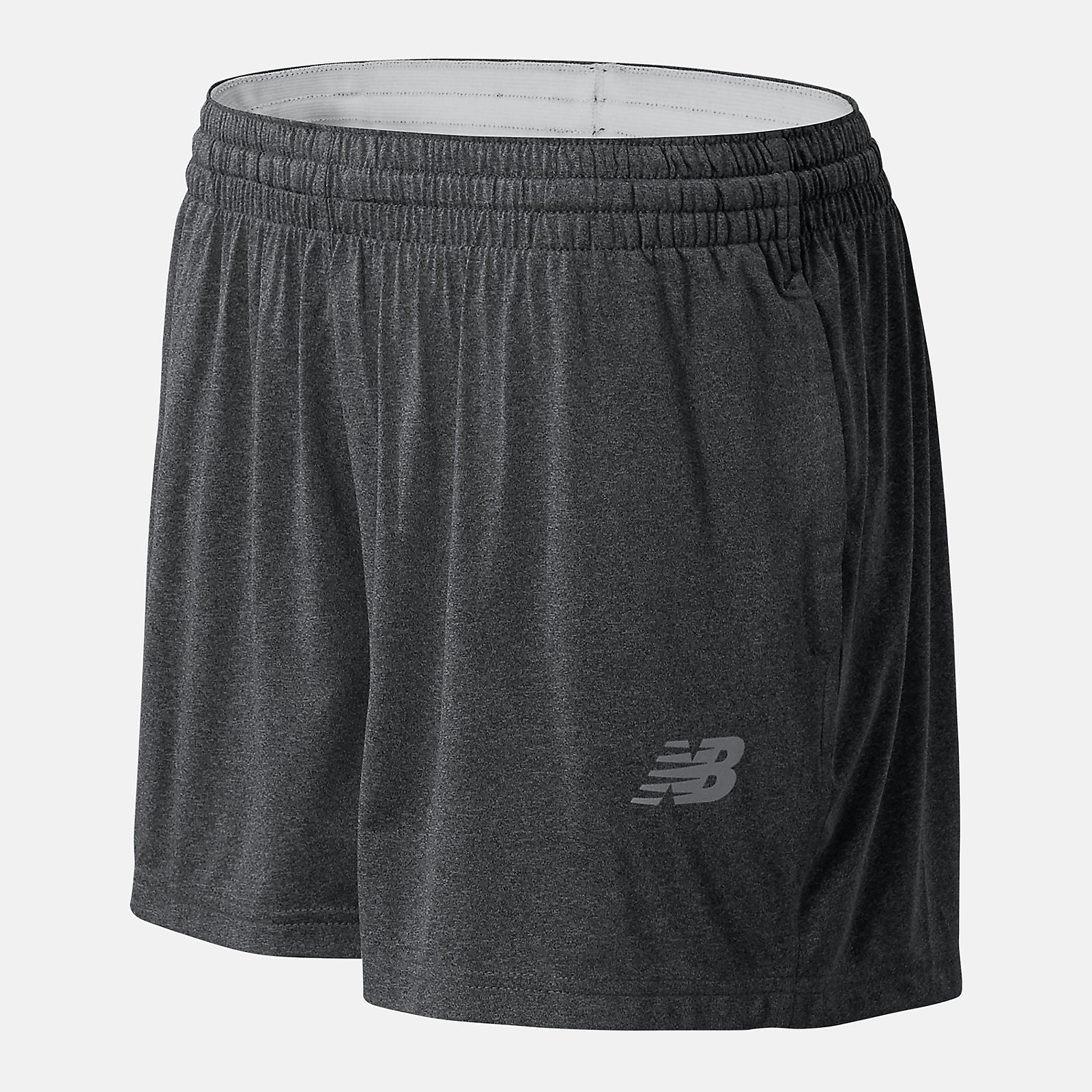 Dark Heather Grey NB Tech Short / New Balance Women