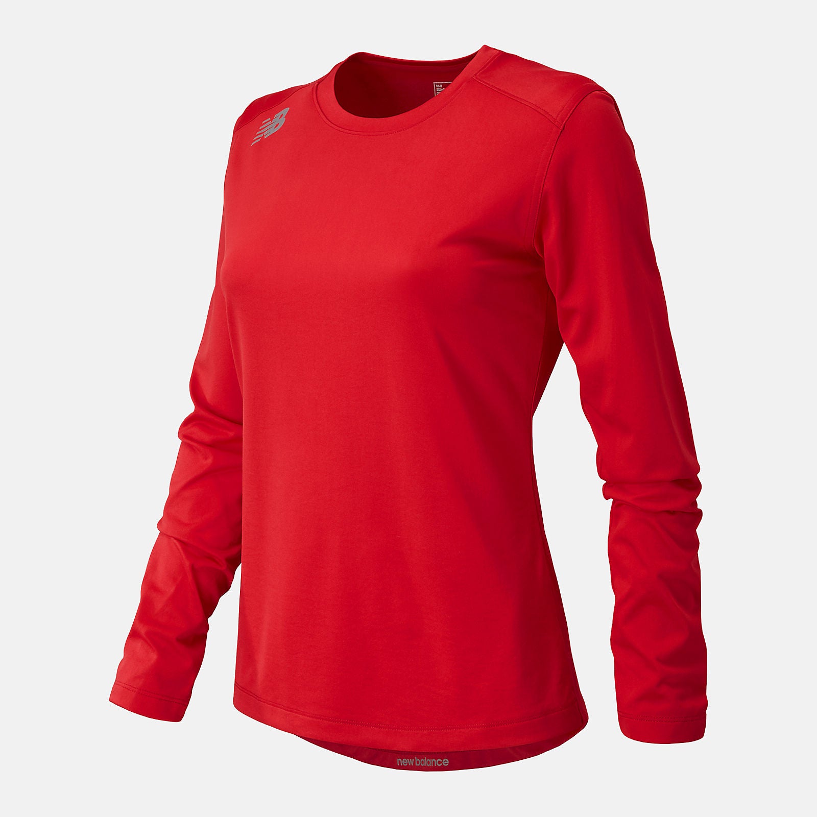 Team Red NB Long Sleeve Tech Tee / New Balance Women