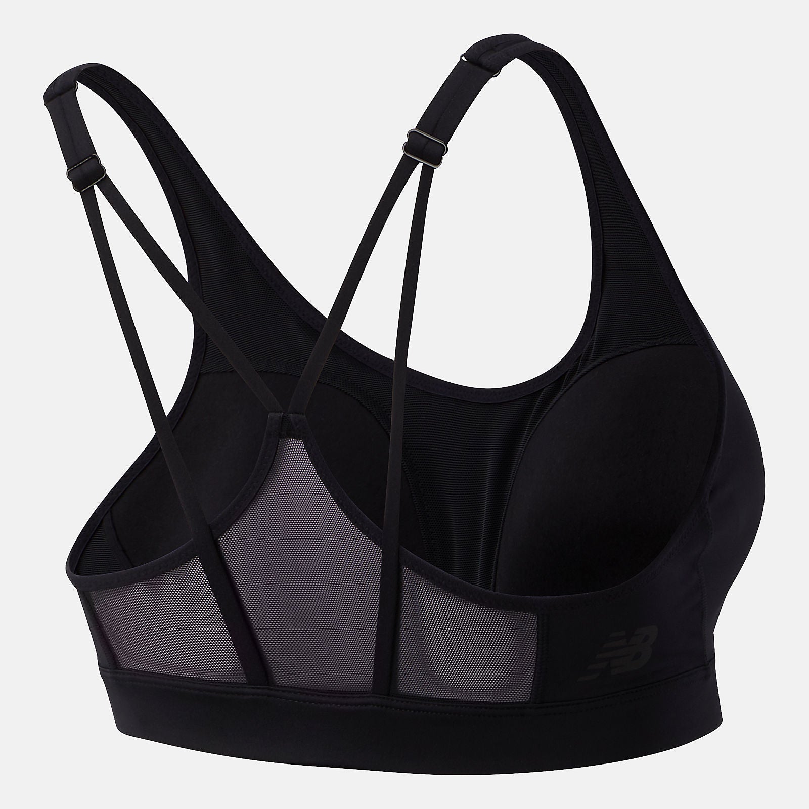 Black NB Hero Bra 3.0 / New Balance Women